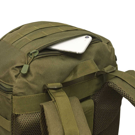Taktický batoh, 65L, zelený, outdoor kempování