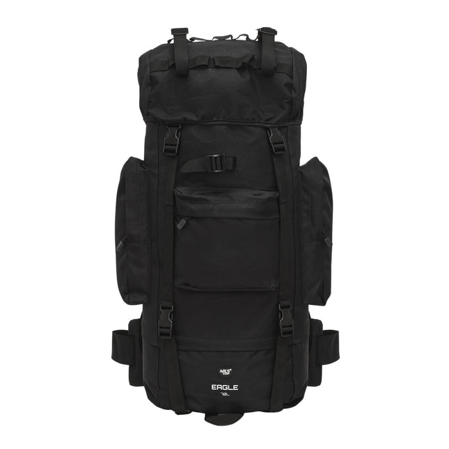 Taktický batoh, 70L, černý, vysoce odolný