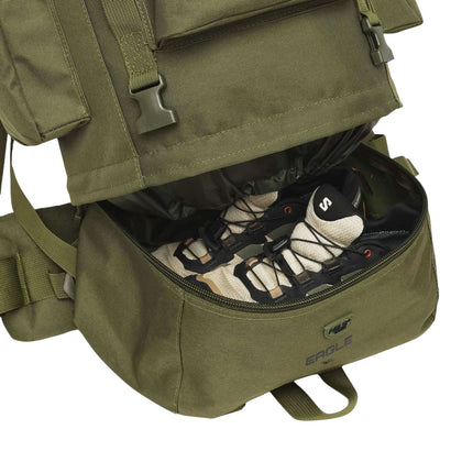 Taktický batoh, kapacita 70L, Eagle Green
