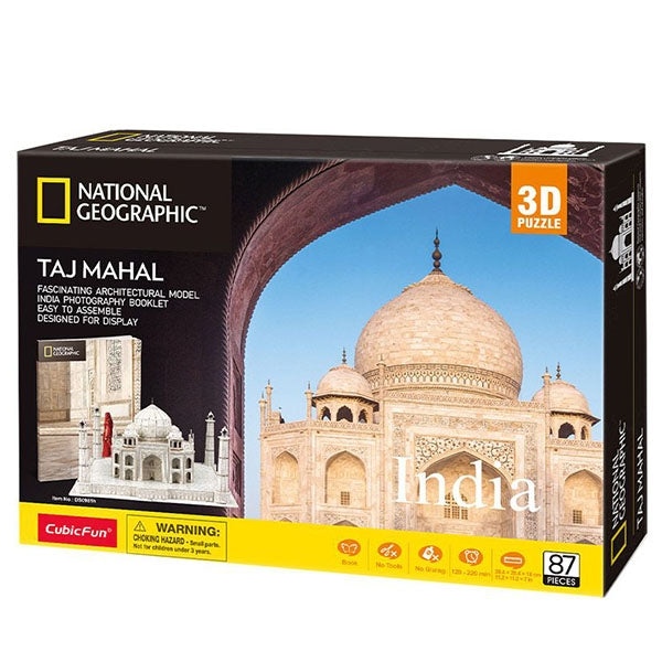 3D puzzle Taj Mahal pro dospělé i děti, vzdělávací zábava