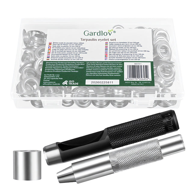 Sada oček na plachtu 12mm 100 ks Gardlov 25811