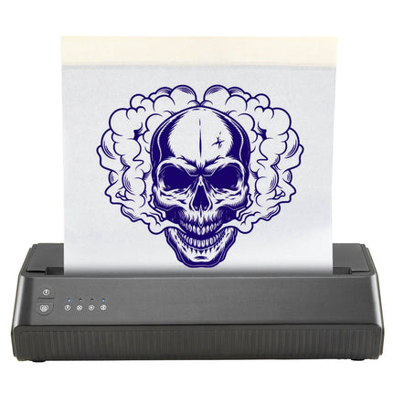 Tattoo Stencil Printer, Bluetooth Thermal, 10 Transfer Sheets