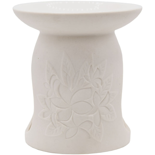 Vonná aromalampa na čajovou svíčku, keramická, minimalistický design