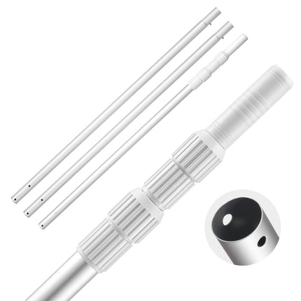 Telescopic Pool Cleaning Pole 1–4.6 m, Aluminum