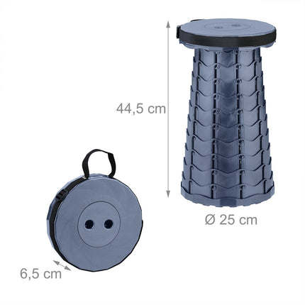 Teleskopická kempingová židle