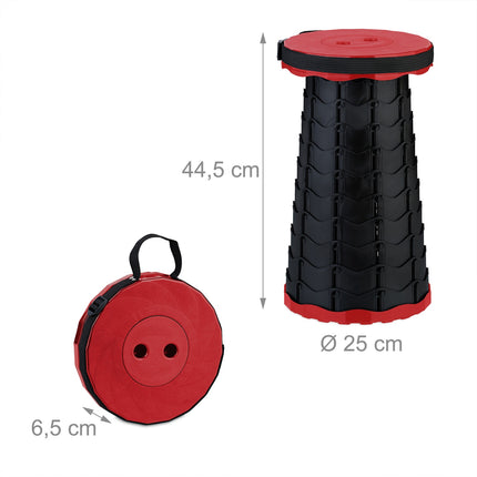 Teleskopická kempingová židle