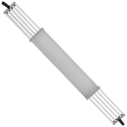 Telescoping Aluminum Scaffold Plank, 6–9 Ft, 500 Lb Capacity