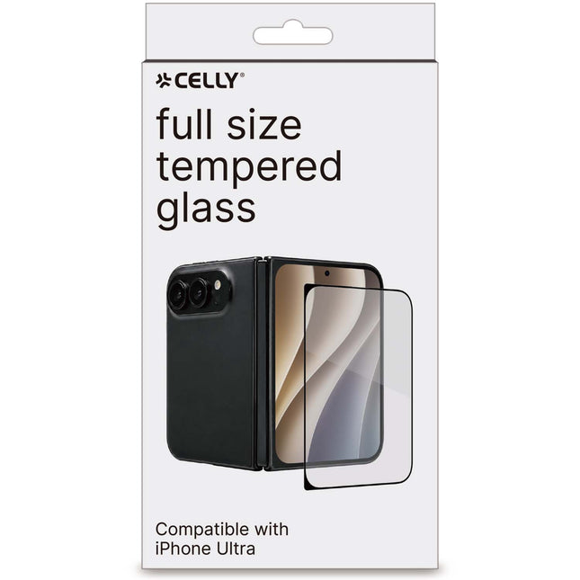 Displayschutzfolie aus gehärtetem Glas für iPhone Ultra, 0,3 mm dünn