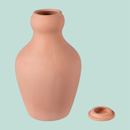 Terakotová olla, hliněná zavlažovací nádoba 2,2 l