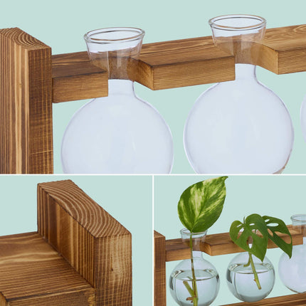 Reagenzglasvase mit Ständer