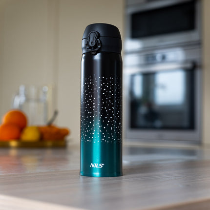 Termohrnek, nerezová ocel, 11 oz, mořská modrá