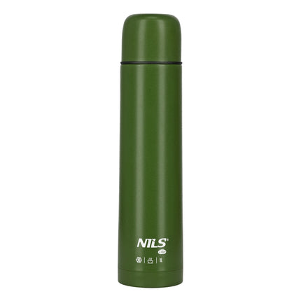 Thermos 1000 ml Grün – Isolierte Reiseflasche