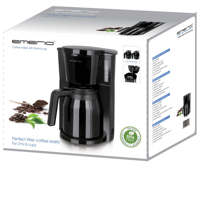 Kávovar s termoskou, 2 konvice CME-125050, 8 šálků