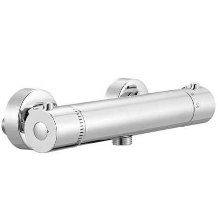 Thermostatic Shower Valve, 38C Lock, Brass, G1/2