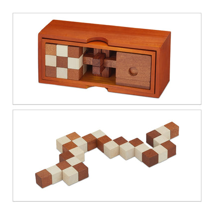 Dřevěné puzzle
