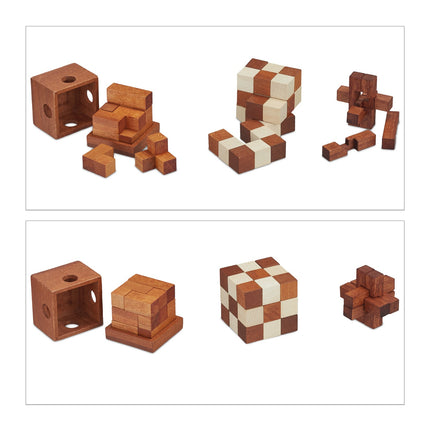 Dřevěné puzzle