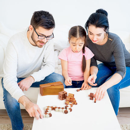 Dřevěné puzzle