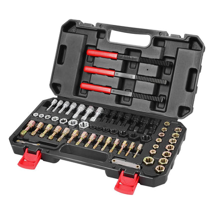 Thread Chaser Set 61-Piece, UNC UNF Metric Taps Dies