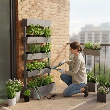 Tiered Planter for Herbs, Vegetables & Flowers