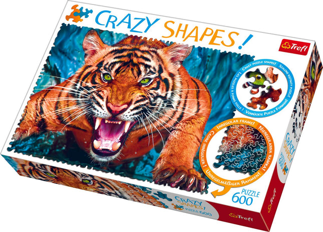 Puzzle Tygr 600 dílků – zábava pro celou rodinu