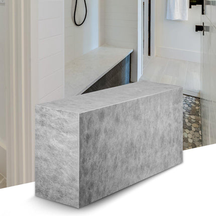 Tileable Shower Bench Seat, 38.2 x 11.4 x 20 in, 440 lb