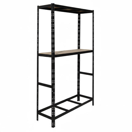 Tire Rack, 2-Shelf Steel, Adjustable Spacing