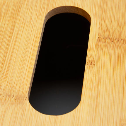 Taschentuchbox mit Bambusdeckel
