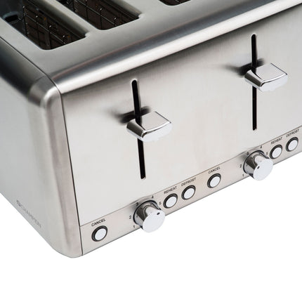 Topinkovač na 4 topinky 1000W BR420, nerez