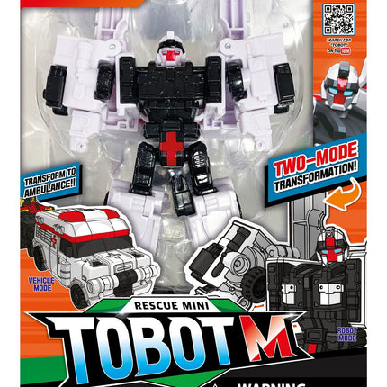 Transformující se figurka Tobot M Mini, velikost 11 cm