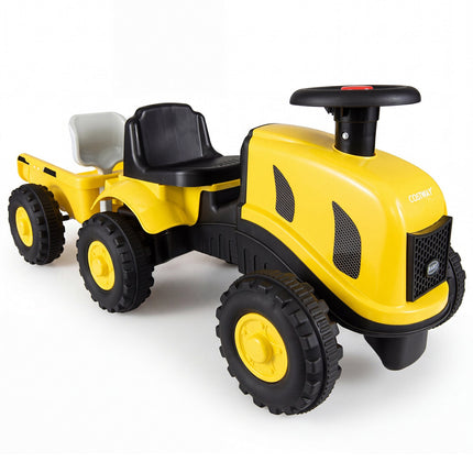 Toddler Ride-On Push Car with Trailer, Ages 18-36 Months