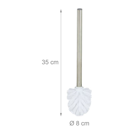 Sada toaletních kartáčů, 5 ks, 8 cm, vyměnitelné hlavice