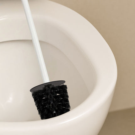 Sada toaletního kartáče s nástěnným držákem, nerezová ocel