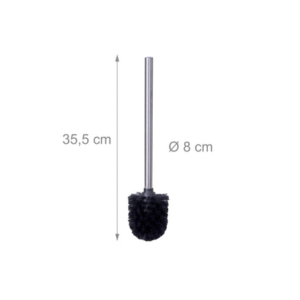 Toaletní kartáč s 5 náhradními hlavicemi, Ø8 cm