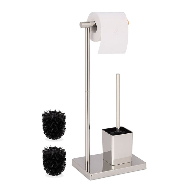 Toilet Butler with Holder and 2 Spare Brush Heads