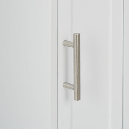 Toilet Cabinet with Storage and Paper Holder