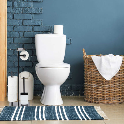 WC sada s odkládací plochou v matné černé