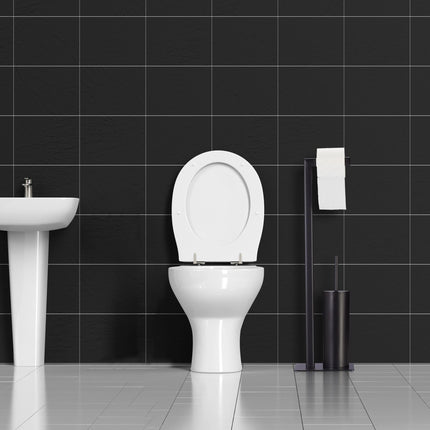 WC prkénko v matné černé