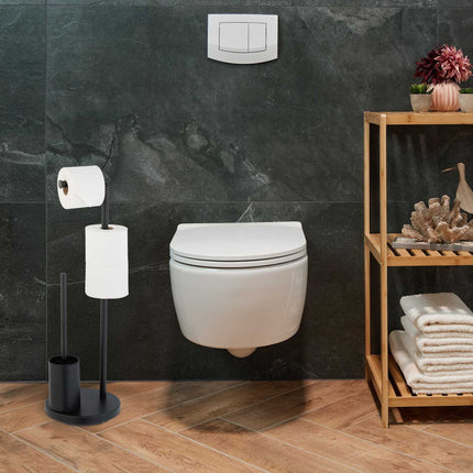 WC sada s držákem papíru