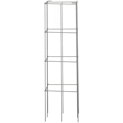 Tomato Cages, 46.1 in Tall, 5-Pack PVC-Coated Steel
