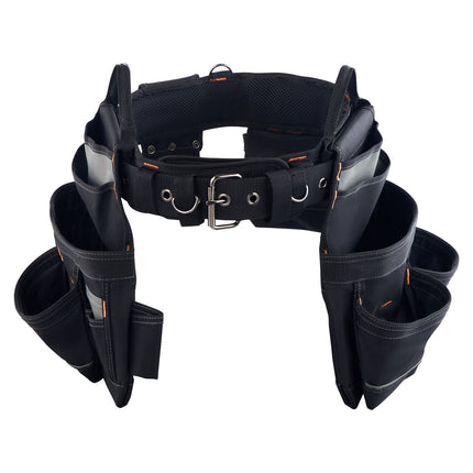 Tool Belt, 18-Pocket Adjustable 31-51 In 600D Polyester