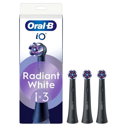 Hlavice zubního kartáčku, Radiant White a černá, 3 ks