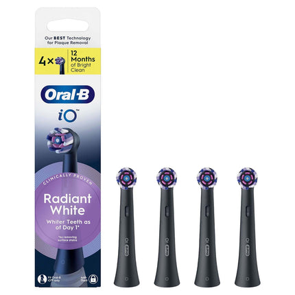 Hlavice zubního kartáčku, Radiant White, 4 ks