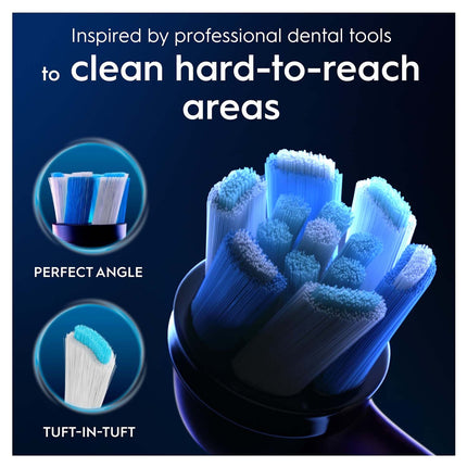 Aufsteckbürsten, Ultimate Clean, Schwarz, 2er-Pack