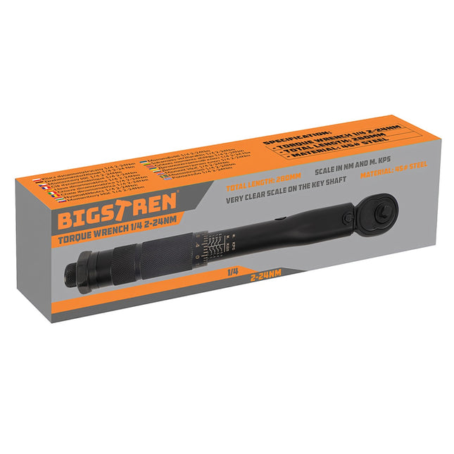 Momentový klíč 1/4 2-24Nm Bigstring 24591