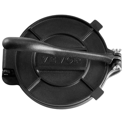 Tortilla Press, 10-Inch Cast Iron, Pre-Seasoned, 100 Sheets