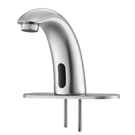 Touchless Bathroom Sink Faucet, Motion Sensor, Brushed Nickel