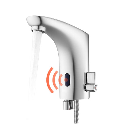 Touchless Bathroom Sink Faucet – Motion Sensor Hot Cold Mixer