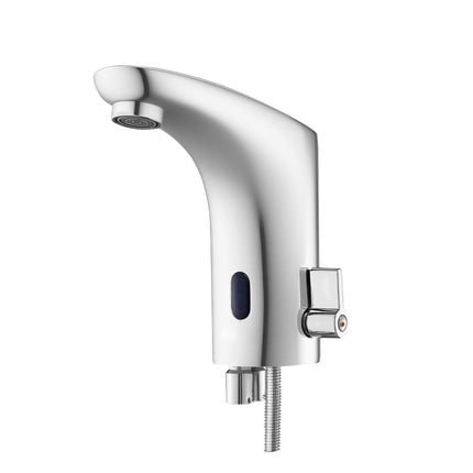Touchless Bathroom Sink Faucet – Motion Sensor Hot Cold Mixer