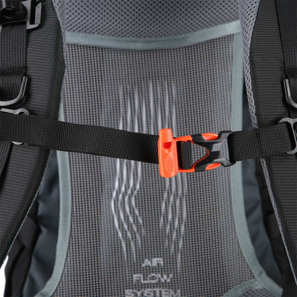 Turistický batoh, černý, objem 20L