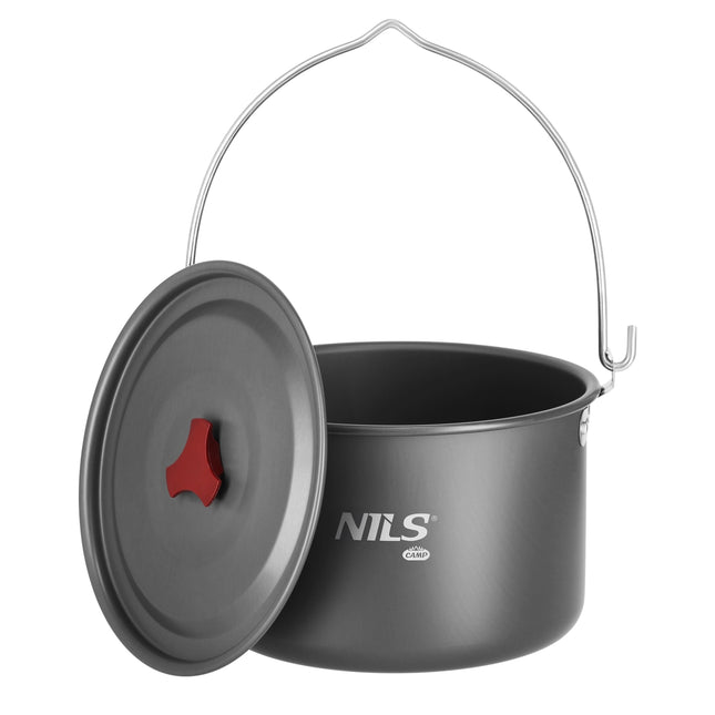Tourist Cooking Pot with Lid, 4L Capacity
